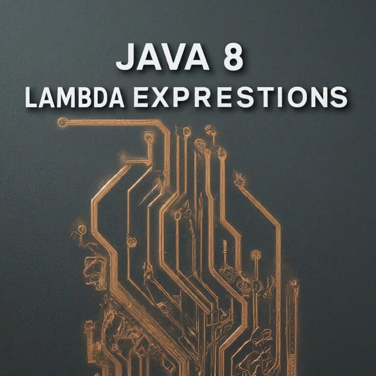JAVA 8 : Lambda Expressions